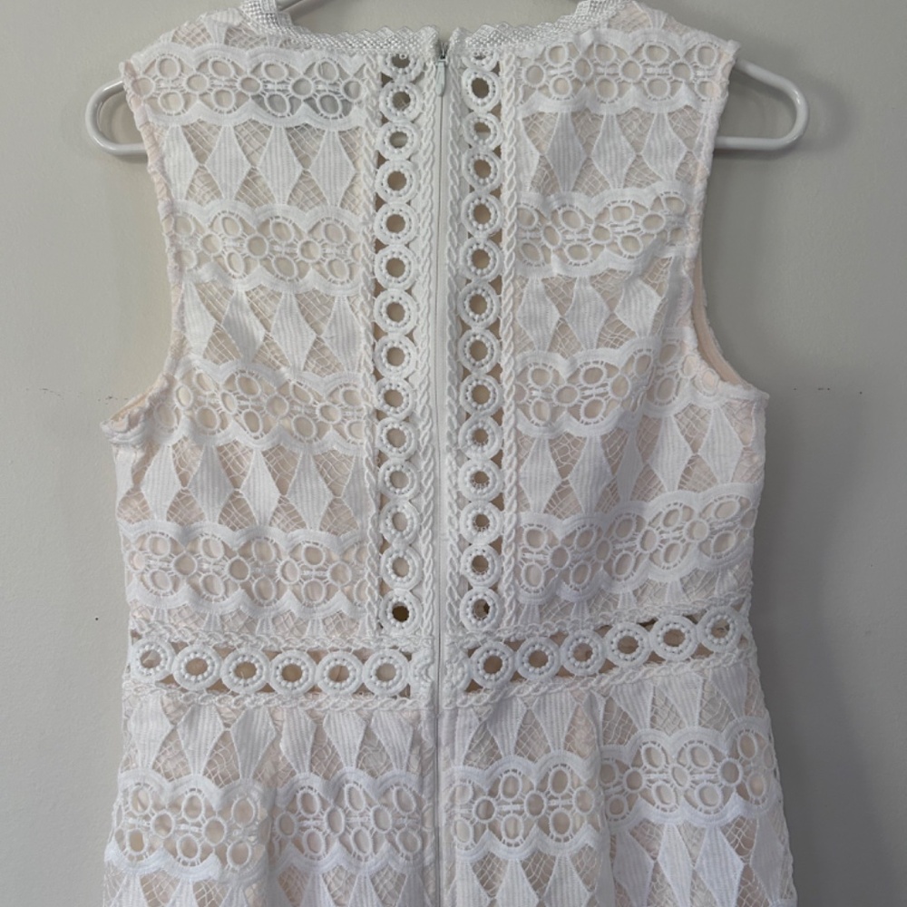 🌺Lulus Bodycon Formal Lace Dress with Fringe - Picture 7 of 16